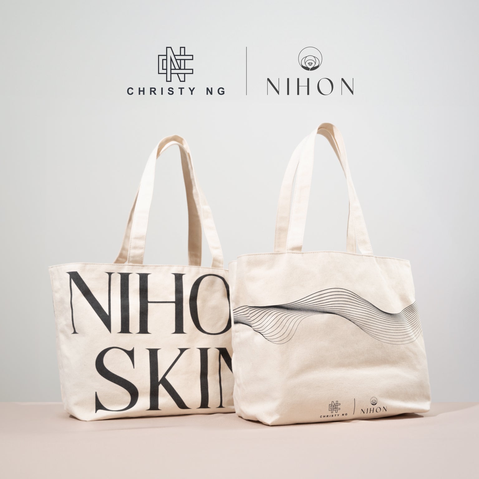 [GWP - Not for Sale] NIHON x Christy Ng Canvas Tote Bag
