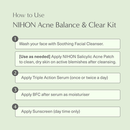 Acne Balance & Clear Trial Kit