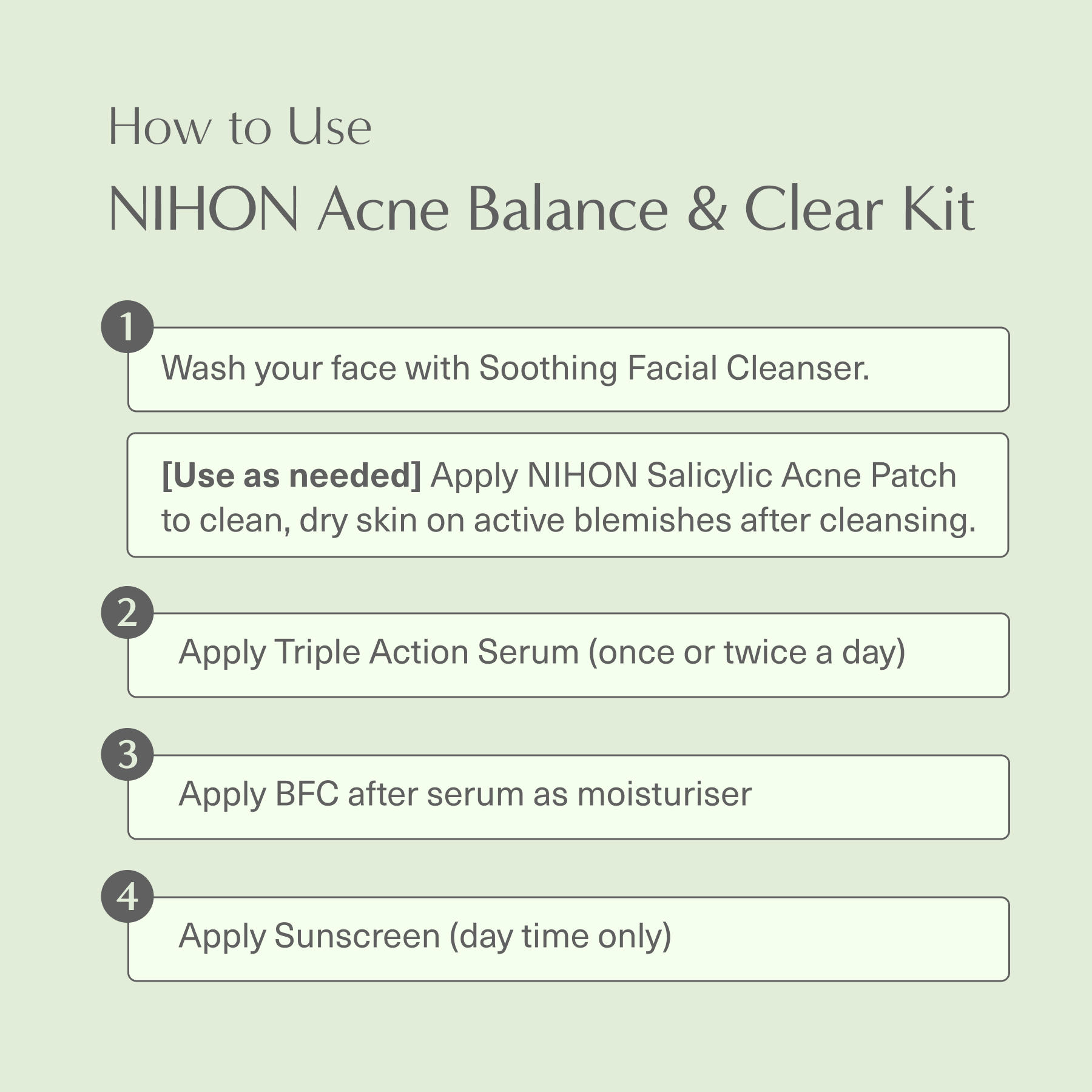 Acne Balance & Clear Kit