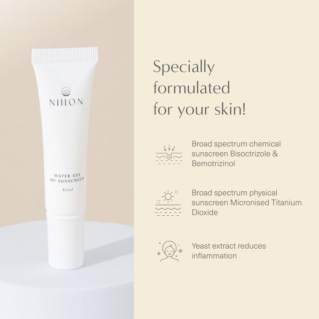 Water Gel UV Sunscreen Travel